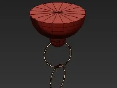 Mill Large Globe Lantern 3D model