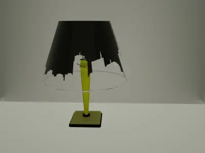 modern desklamp  3D model