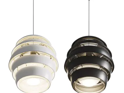 Artek Beehive A331 Pendant Light Low-poly 3D model