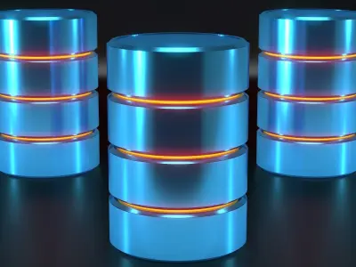 3D Database or Data Storage 3D model