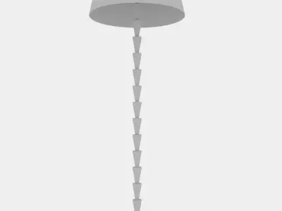 Floor-standing lamp 3D model