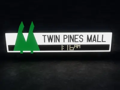 TWIN PINES MALL AND LONE PINE MALL 3D model