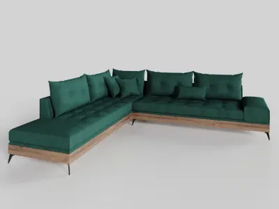 Sofa L 3D model