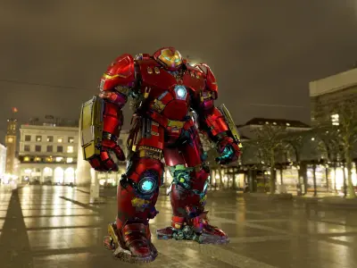 Iron man Hulkbuster  3D model