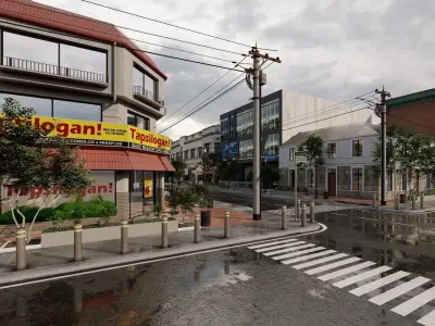 3D Architectural Photorealistic Render 3D model