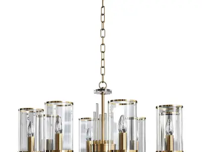 Chandelier Stilfort Vase Low-poly 3D model