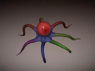 Alien T ocellus alien earth 3D print model