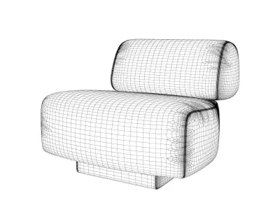 Gogan Armchair 3D model