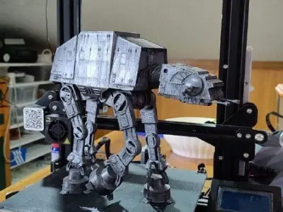 AT-AT star wars at - walker 3D print model