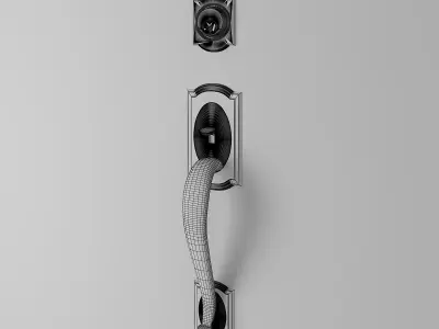 Entry Door Handle 3D model