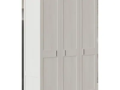 3-door wardrobe Alcira 3D model