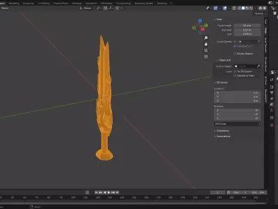 Sci Fi Energy Sword 3D Print Model 3D print model