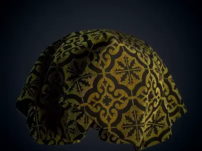 Fabric material - VOL 05 - Maps - Sbsar Texture