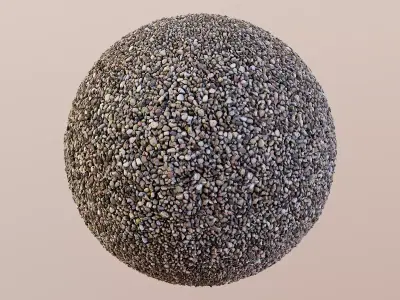 Gravel PBR Texture 02 Texture