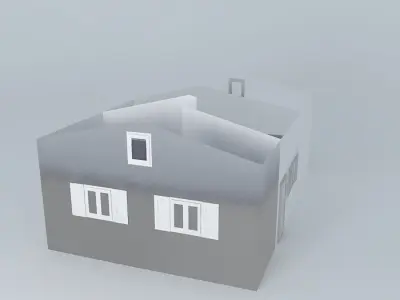 Decochalet 2015 YANS floor with no roof Free 3D model