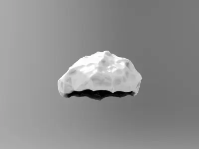rock lamp shade 3D print model