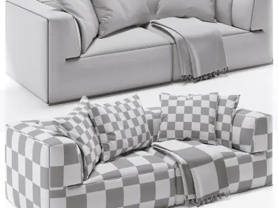 Flex Form Perry Sofa 3D model