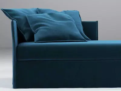 Fox Daybed 3D model