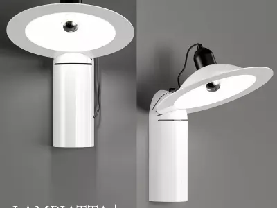 LAMPIATTA lampata wall lamp 3D model