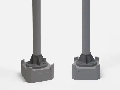 sci fi Mast 1 3D model