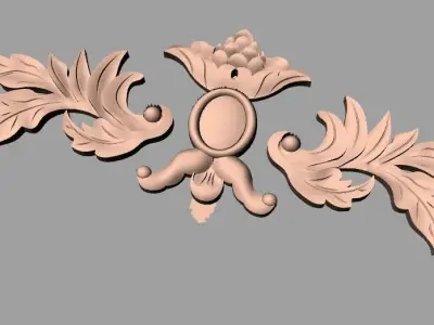 CNC 3D relief models STL format file used for artcam aspire E350 3D model