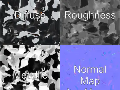 Futuristic Flying Taxi Concept Vehicle Design Low-poly 3D model