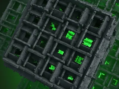 Sci-Fi Shapes Vixius The Sign of Vitality 3D model