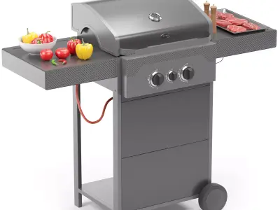 TOWER BBQ 3D model