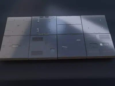 sci fi asset 3D model