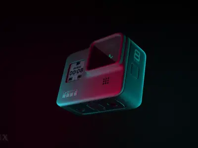 Go pro 3D model