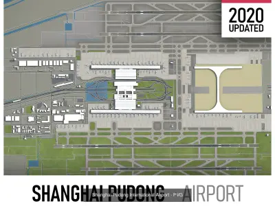 Shanghai Metropolitan Area 3D Model Pack