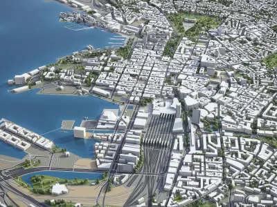 Oslo Metropolitan 3D Model Pack