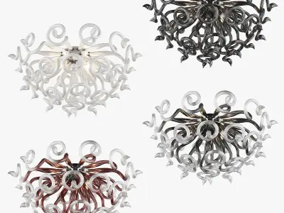 89009y Medusa Lightstar Chandelier 3D model