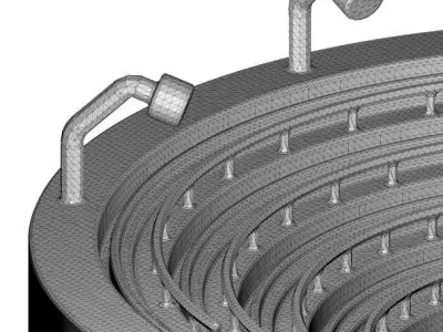 Classic Stadium 3D print model