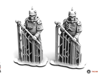 Valour Korps - Field Chaplain Julius 3D print model