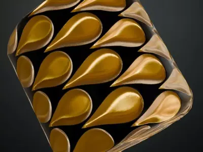 Wall Decor Var Metal Plate PBR Seamless Texture