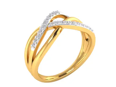 Women Ring Render 3dm STL MTL SLC JCD OBJ FBX Details 3D print model 73