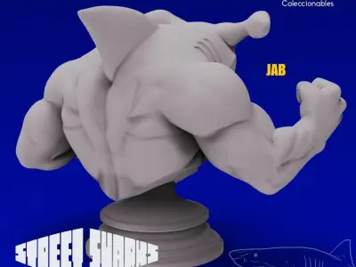 Street Sharks - Jab - Animated Series 3D print model