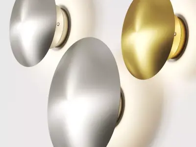 Santa Cole Disco Wall Lamps 3D model