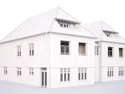 British House Hayes Lane 3D model
