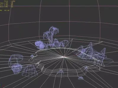 Low Modal - Aladdin Desert Night 3D model