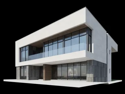 Modern Villa Design 026 3D model