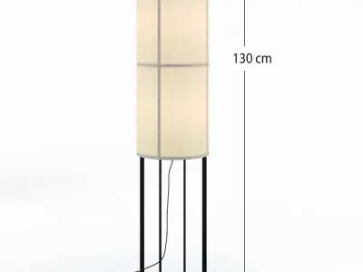 Hashira floor lamp by Menuspace 3D model