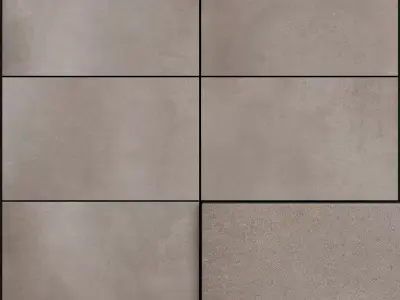 Keros Garden Antracita 250x400 3D model