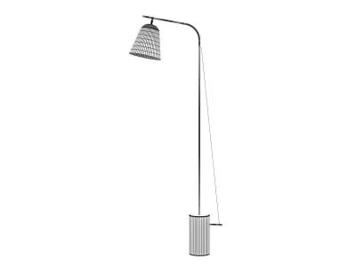 Line Floor Lamp 3D model