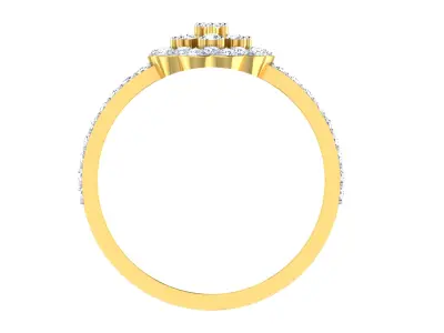 Women Ring  Render 3dm STL OBJ FBX Details 3D print model 164