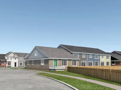 Peaceful neighborhood  3D model