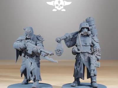 Corrupted Guard 3D print model