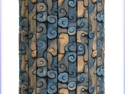 Stylized Wall Seamless Texture Texture 101