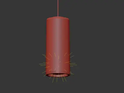 BEL OCCHIO PENDANT By Pablo Pardo 3D model